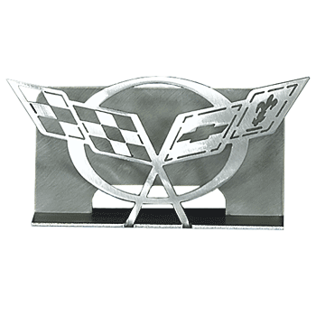 C5 Crossed Flags Business Card Holder  -B50002