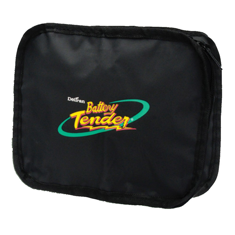 BATTERY TENDER Battery Tender Storage Case, Soft Case, Battery Tender International/Plus/Junior, Black, each