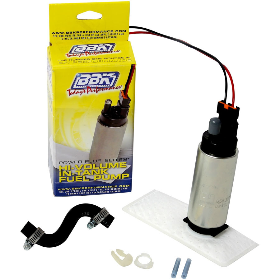 BBK Fuel Pump, Electric, In-Tank, 255 lph, Install Kit, Gas, Ford Mustang 1986-97, Kit