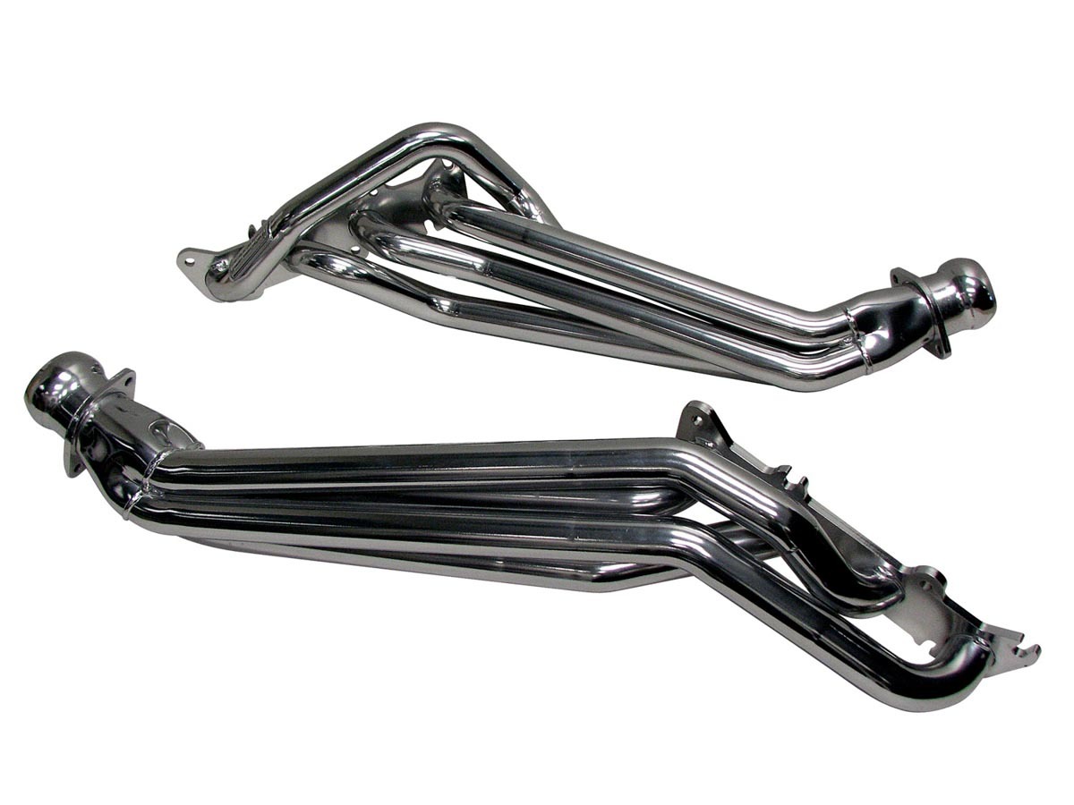 BBK Headers, Long Tube, 1-3/4" Primary, 2-3/4" Collector, Steel, Chrome, Ford Coyote, Ford Mustang 2011-14, Kit