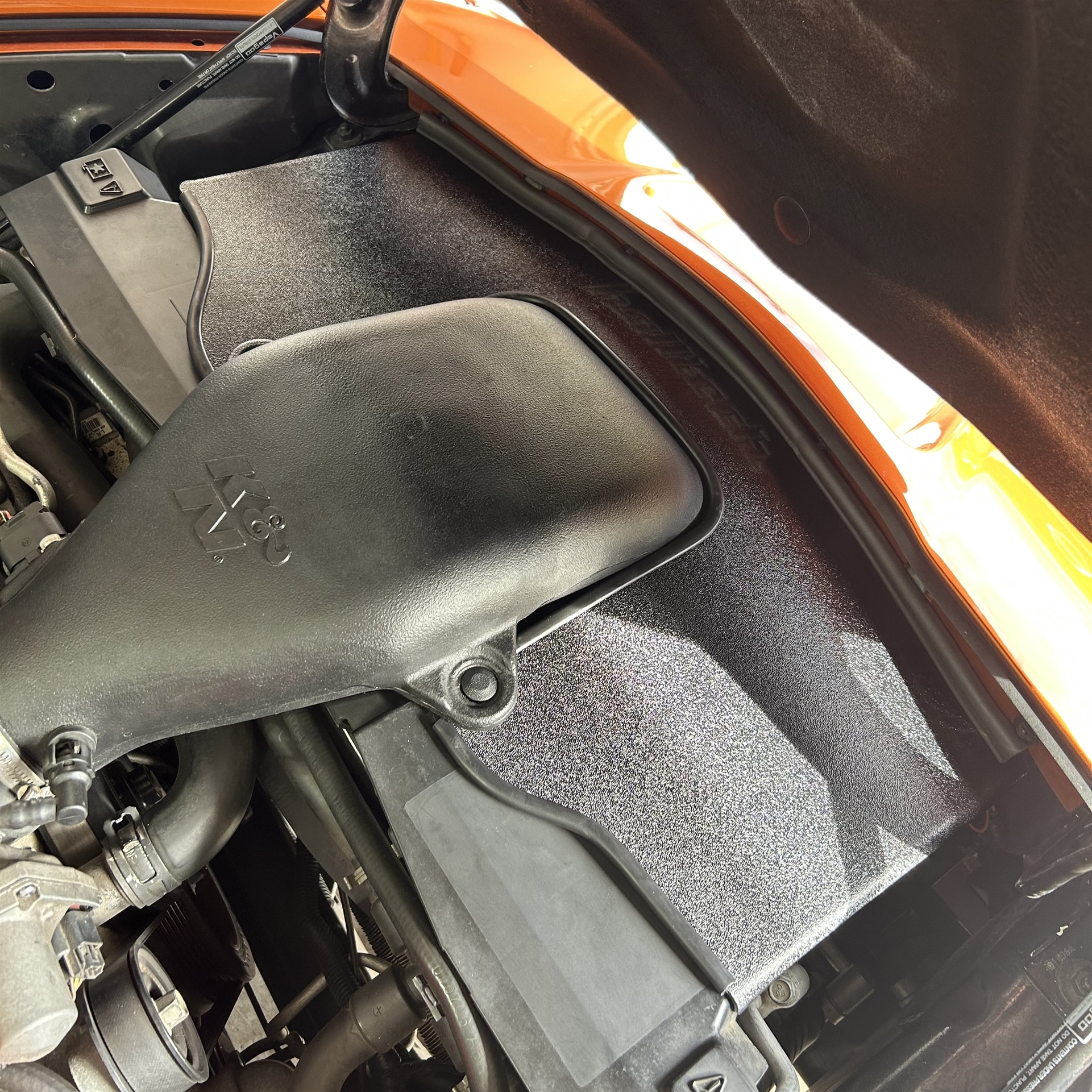 Halltech Corvette C6 KN Beehive Heat Shield