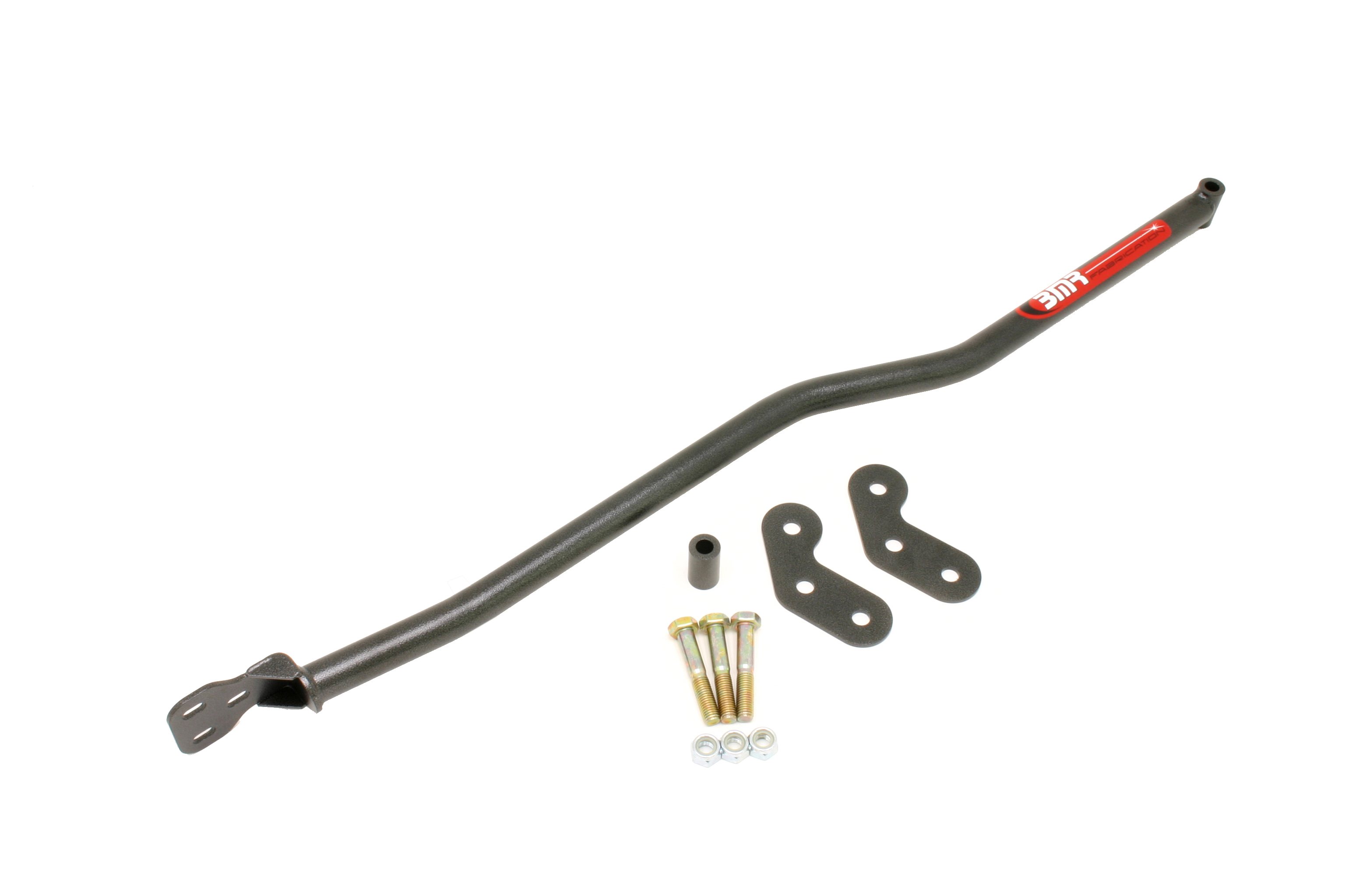 BMR Suspension Panhard Bar, Bolt-On, Relocation, Brace, Steel, Black Powder Coat, GM F-Body 1982-2002, Kit