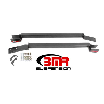 BMR 93-2002 Camaro / Firebird Black Subframe Connectors, Bolt-on, Boxed, Non-convertible Only