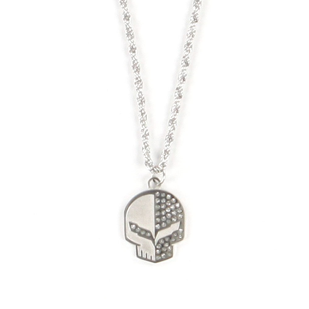 Corvette "Jake" Polished Pendant 18" Necklace