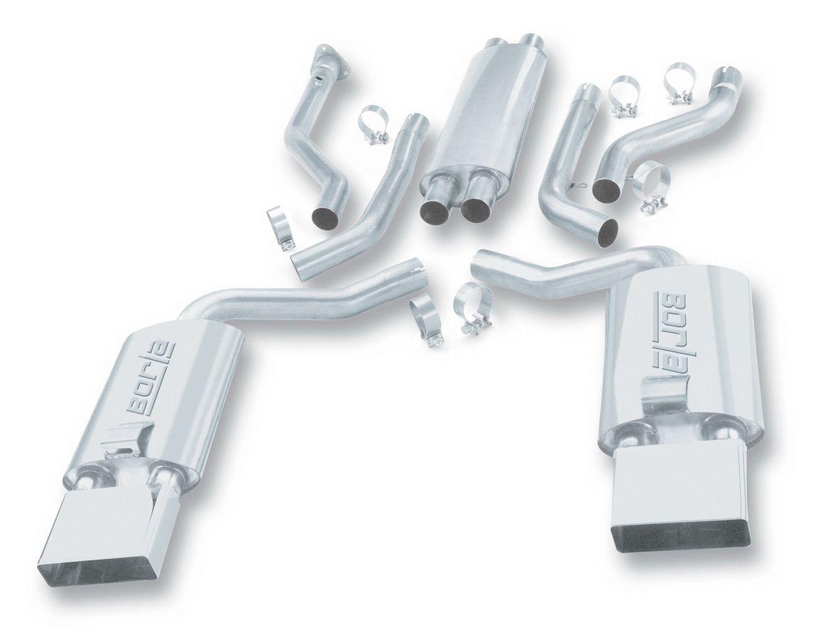 S-Type Cat-Back Exhaust System, 1992-1996 Corvette C4 5.7L LT-1 and LT-4 V8 Auto