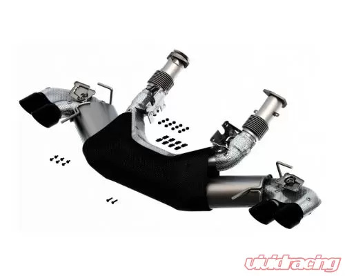Borla Catback Exhaust System S-Type Black Chrome Tips Chevrolet Corvette C8 Stingray 2020-2024