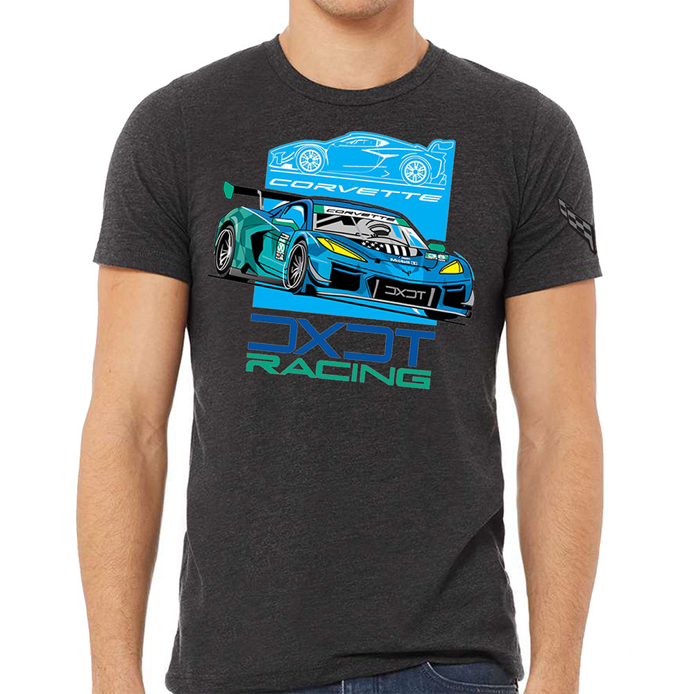 Corvette DXDT Racing T-Shirt Dark Gray Heather