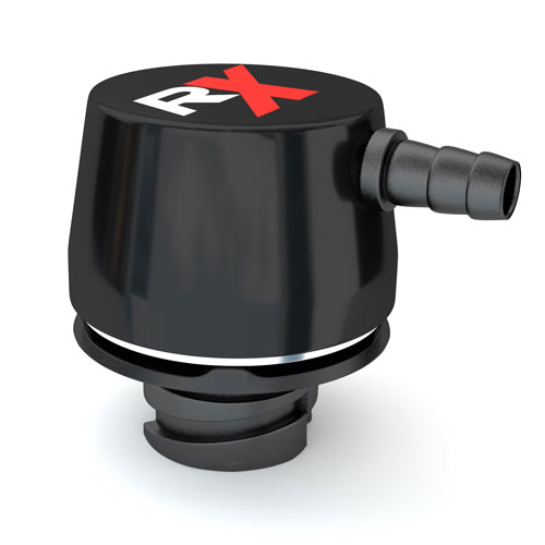 RX Performance, LS Oil Cap with Integrated Breather, Filter, Check Valve, Aluminum