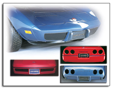 Blackout Kit, Front & Rear Smoke, C5 Corvette