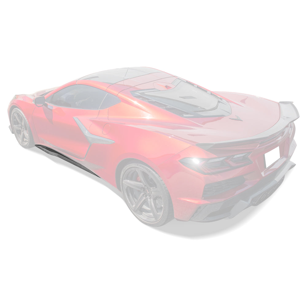 EOS C8 Corvette Z06 / E-Ray Dry Carbon Fiber Side Skirts