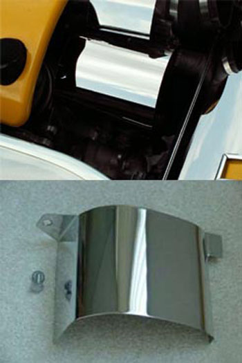 C5 Corvette Stainless Belt Tension Cover