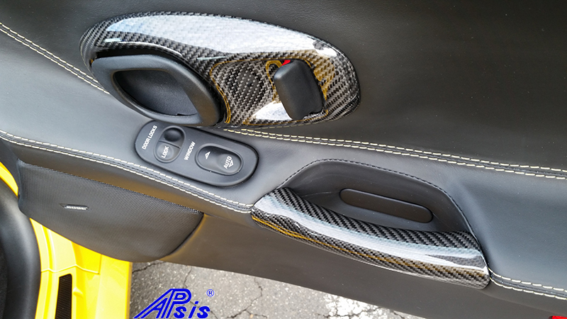 C5 Corvette, Real Carbon Fiber Passengers Side Door Latch Bezel