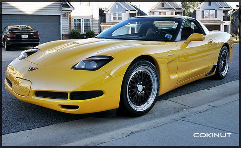 C5R Corvette Non-Popup Headlight Replacement Lenses for Specterwerks Lights