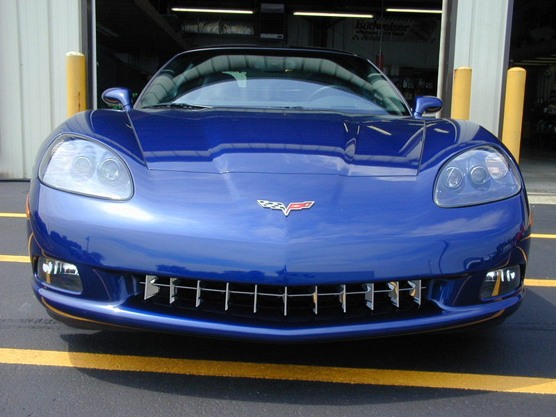 C6 Corvette Stainless Retro Style Grille