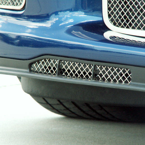 Z06 Corvette Laser Mesh 2 Piece Air Dam Grilles - 2006+