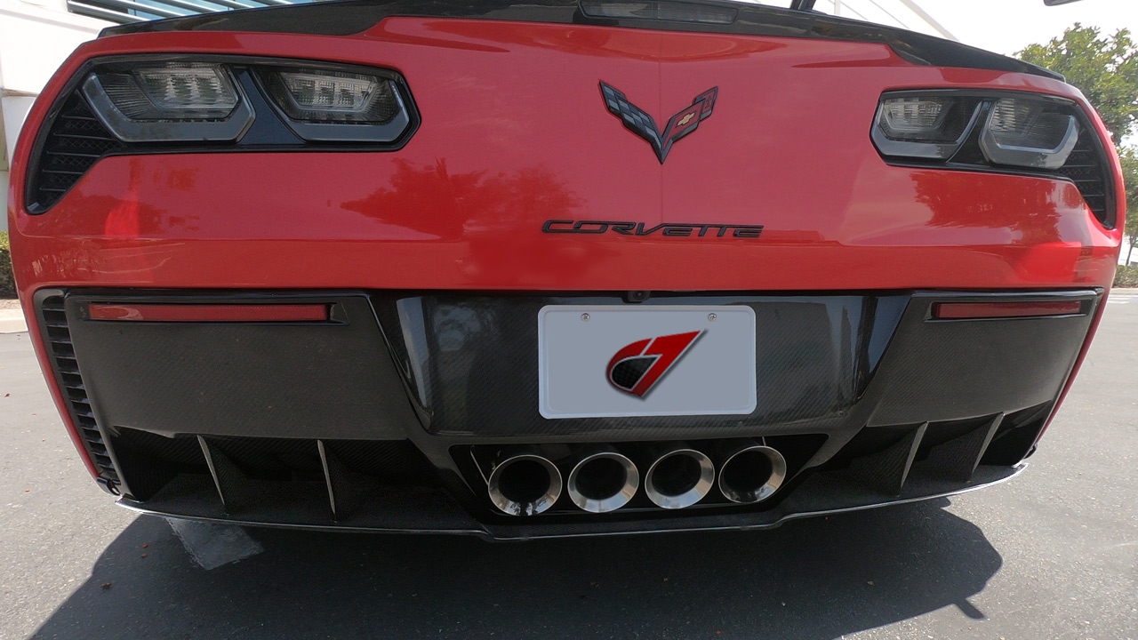 Corvette C7,  Race Edition Under Tray,  Carbon Fiber