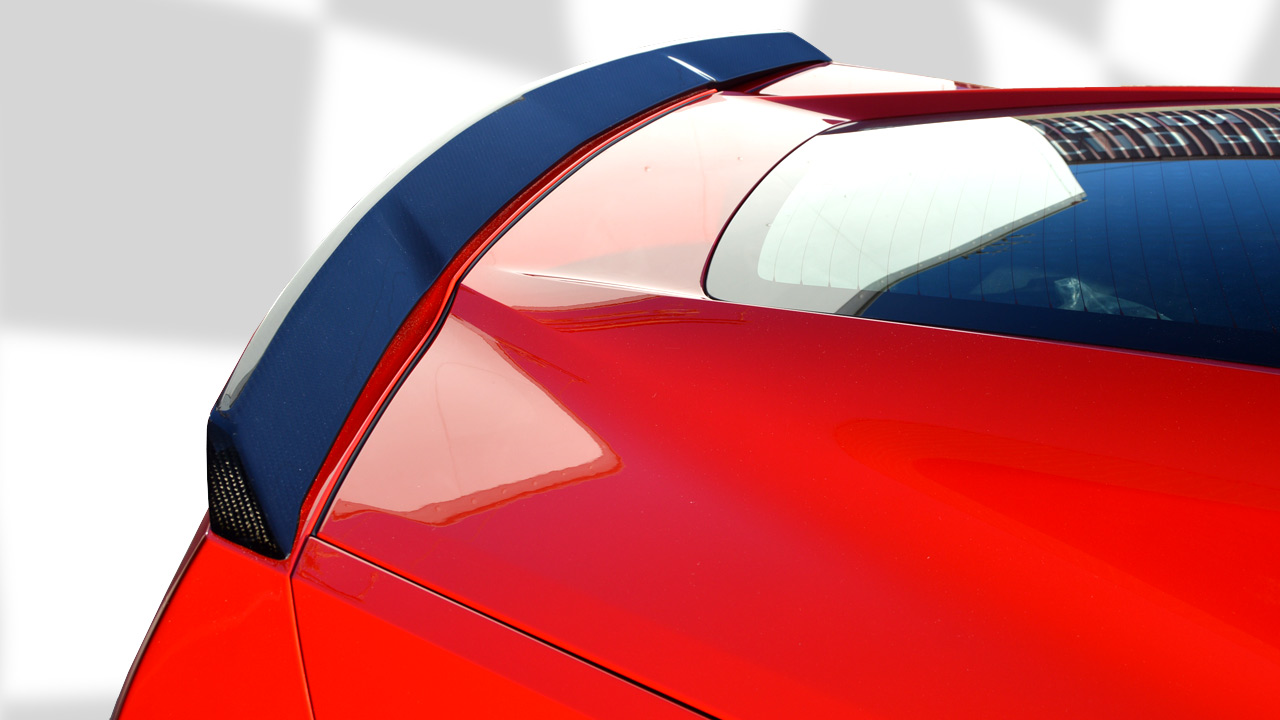 Z51 C7 Corvette Carbon Fiber Rear Spoiler