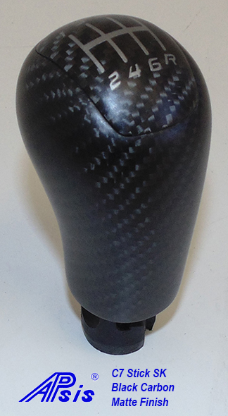 C7 Corvette 14-19 Laminated Carbon Fiber Stick SK Top Cap Only $128.00, Core $50