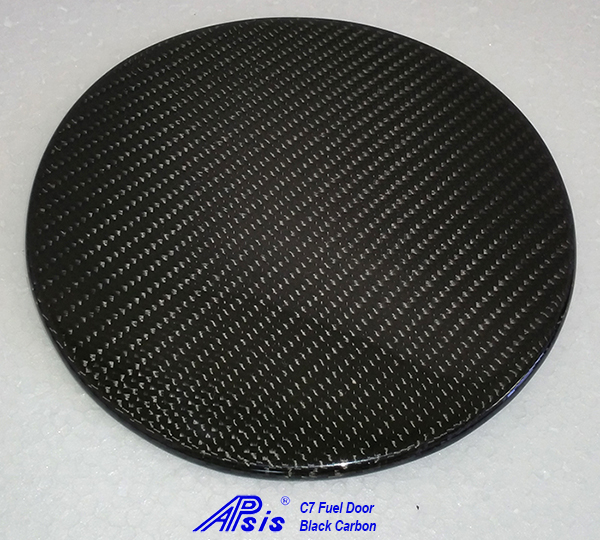 C7 Corvette 14-19 Laminated Carbon Fiber Fuel Door, for Z51 Stingray or Z06 $298