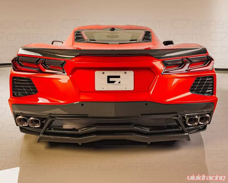 C7 Carbon Race Edition Rear Diffuser Composite Unpainted Chevrolet Corvette C8 Stingray 2020-2024