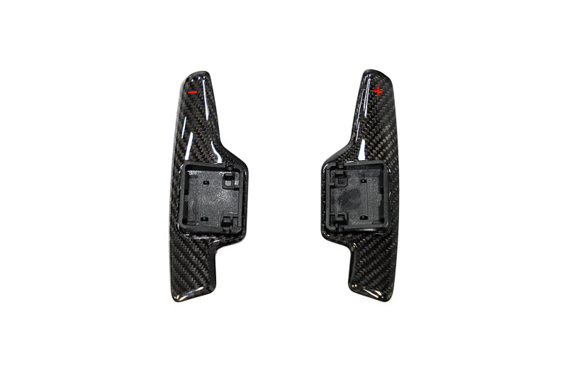 2020-27 C8 Corvette All Models Carbon Fiber Paddle Shifter Replacement, White