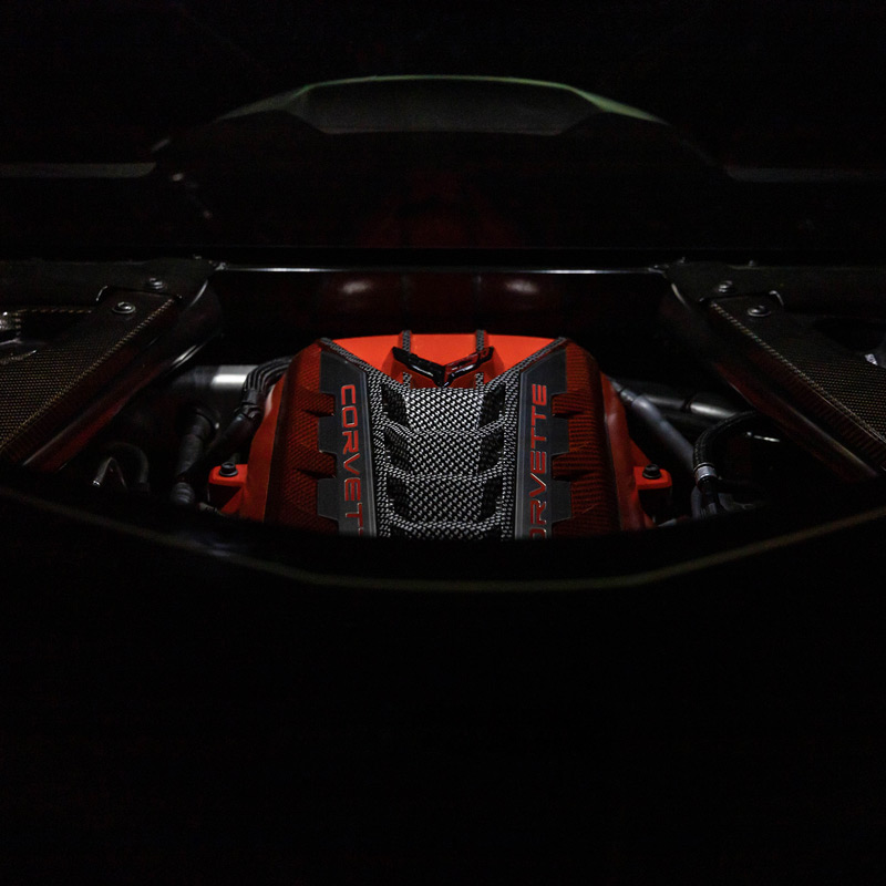 2020-23 Powerlabs C8 Corvette ZZ3 Engine LED Control Kit