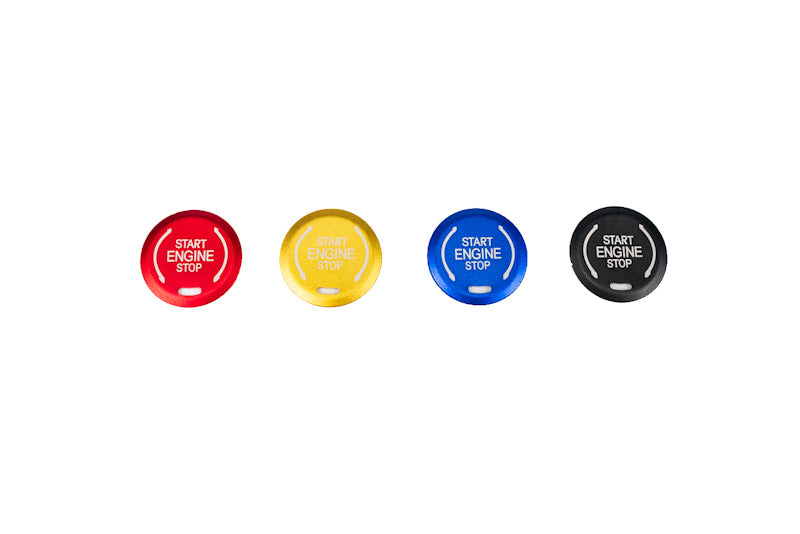 C8 Corvette All Models Paragon Engine Start / Stop Metal Button, Red or Gold