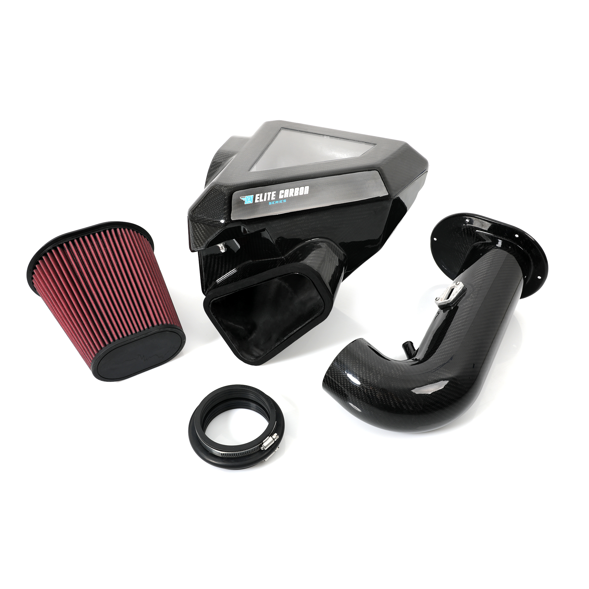 COLD AIR Air Induction System, Reusable Filter, Black, GM LS-Series, Chevy Camaro 2016-22, Kit