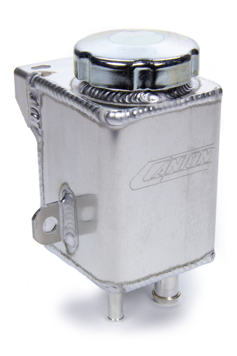 Canton Racing Power Steering Reservoir, Bolt-On, Aluminum, Natural, Ford Mustang 1999-2004, Each