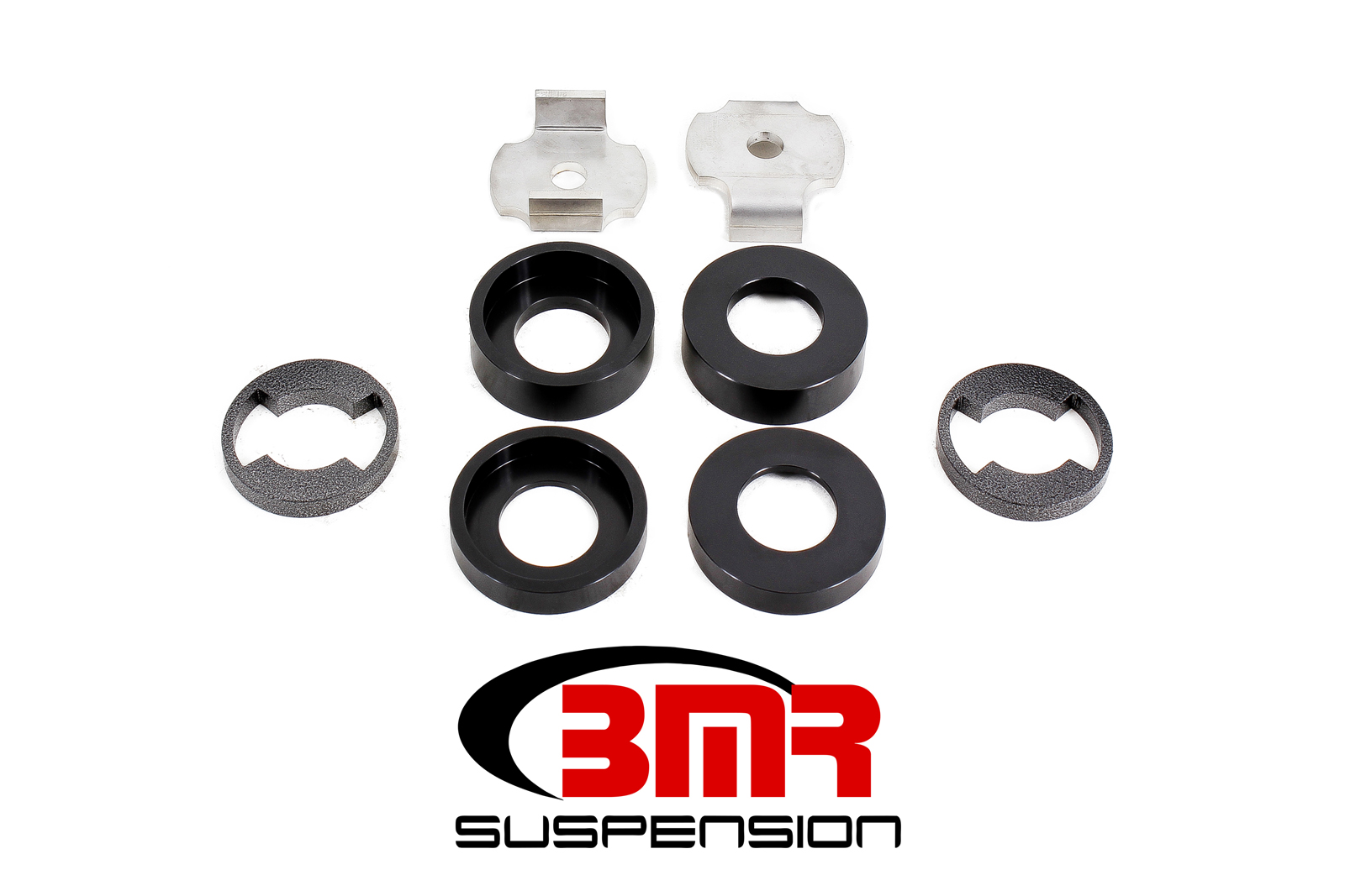 2015 - 2018 Mustang, Cradle Bushing Lockout Kit, 100% bolt-on design, BMR Suspension - CB010