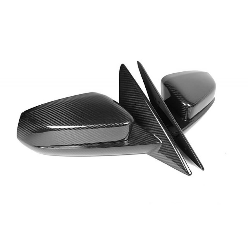 2010-2014 Ford Mustang Replacement Mirror, Carbon Fiber