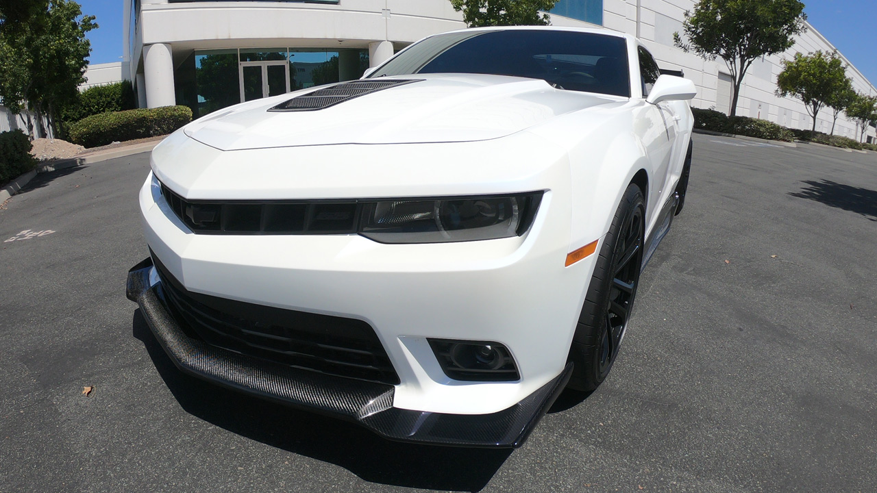 2014-15 Camaro SS, ZL1 1LE style Front Splitter, Carbon Fiber