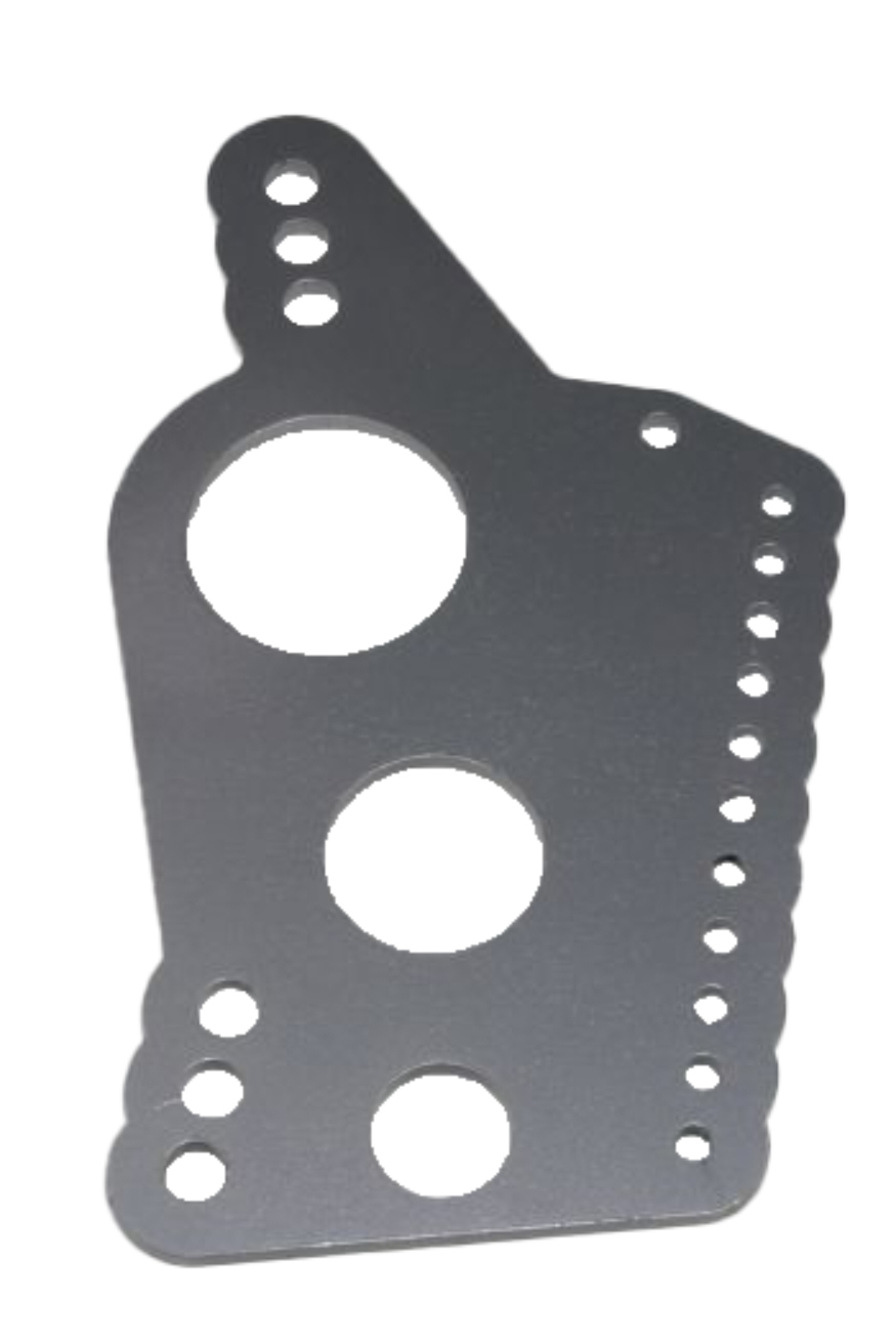 Chassis Engr Top Gun Housing Brackets w/Shock Mount - 3in.