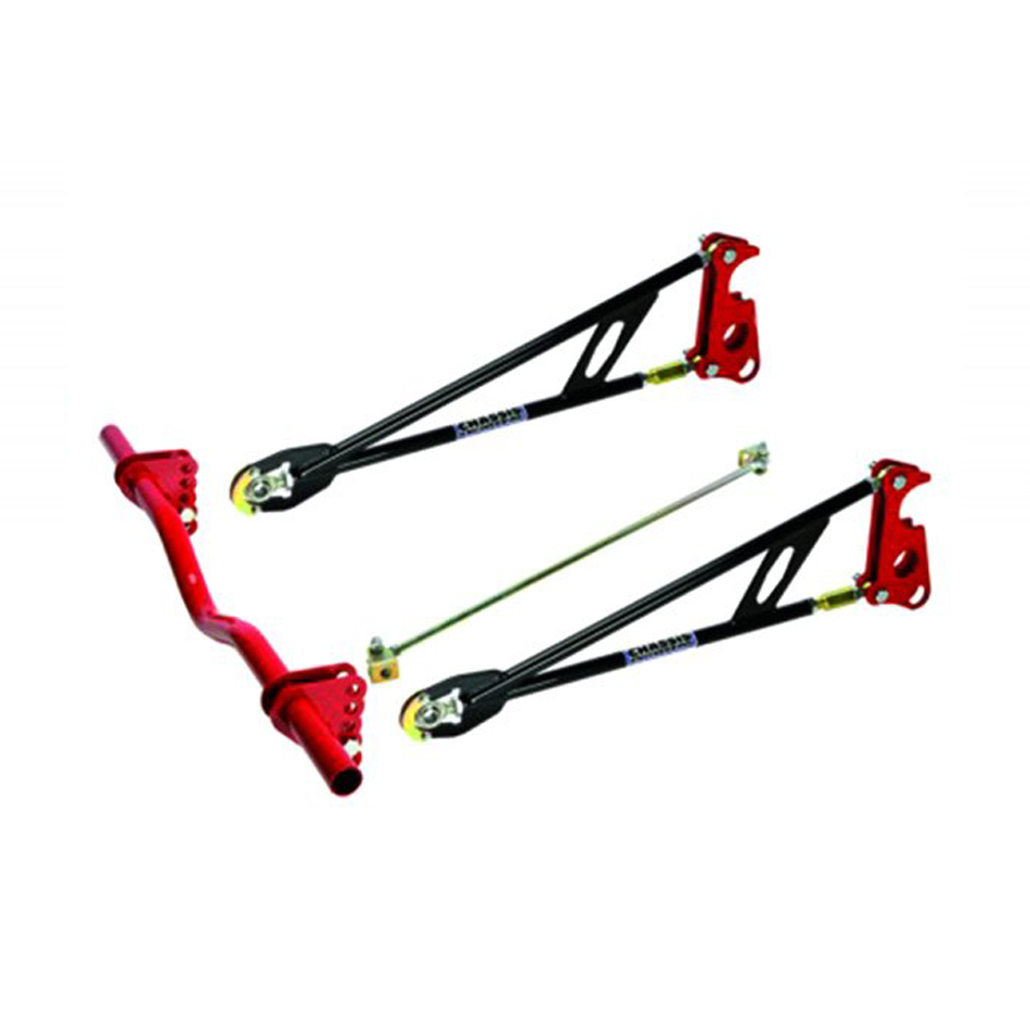Chassis Engr Ladder Bar Suspension Kit w/Round X-Member