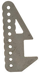 Chassis Engr Adjustable Lower Shock Mount Bracket - 9in Ford