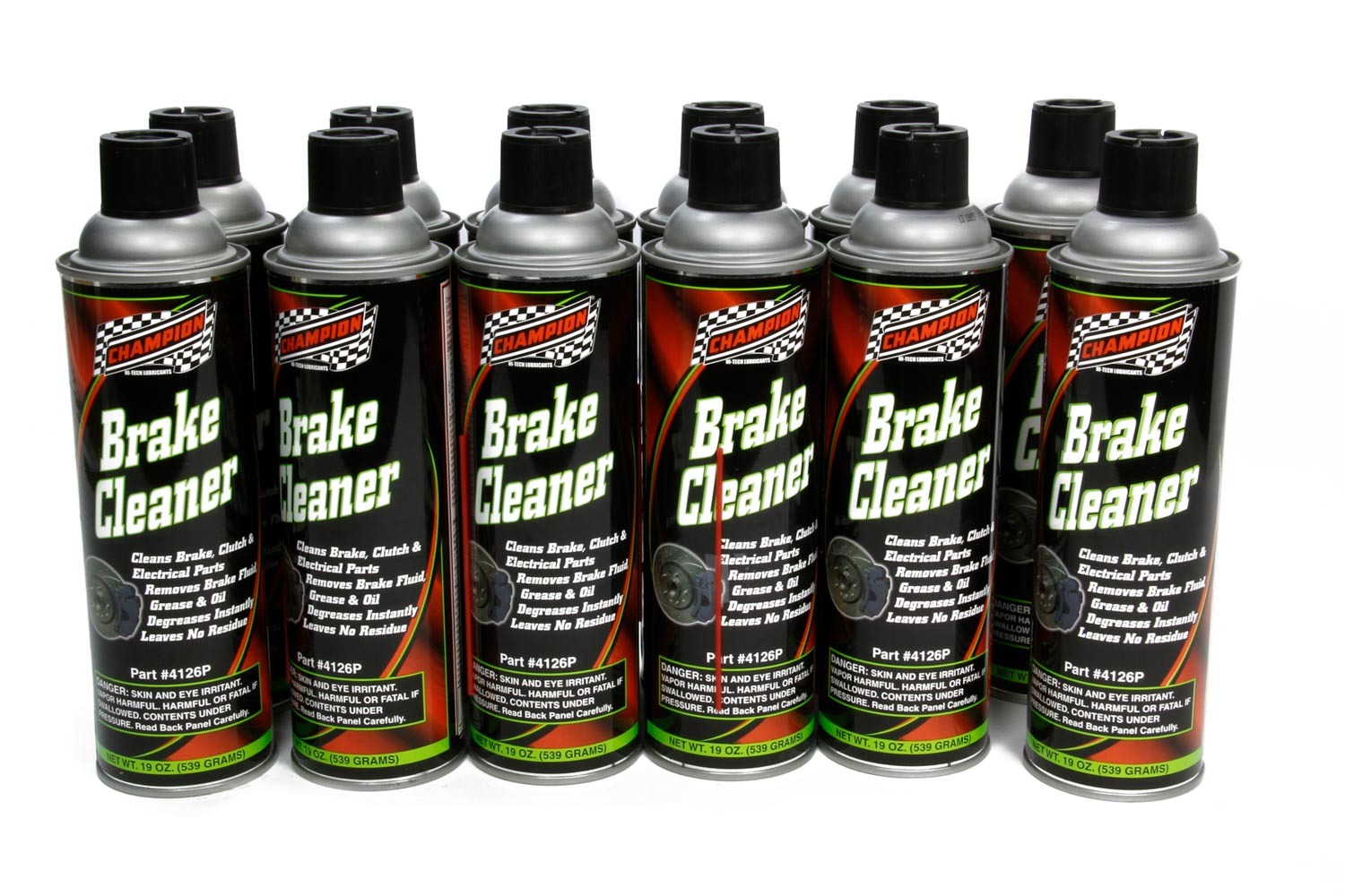 CHAMPION BRAND, Brake Cleaner Chlorinate d Case 12x19oz Cans