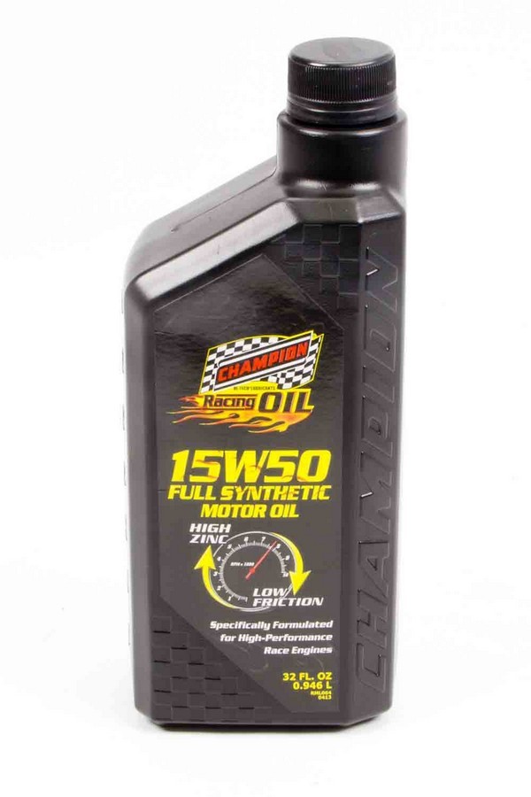 CHAMPION BRAND, 15w50 Synthetic Racing Oil 1Qt