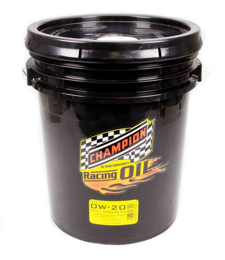 CHAMPION BRAND, 0w20 Synthetic Racing Oil 5 Gallon