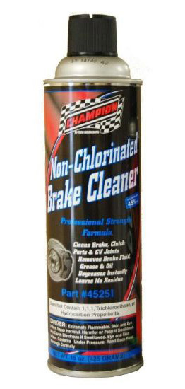 CHAMPION BRAND, Brake Cleaner Non-Chlori nated 15oz.