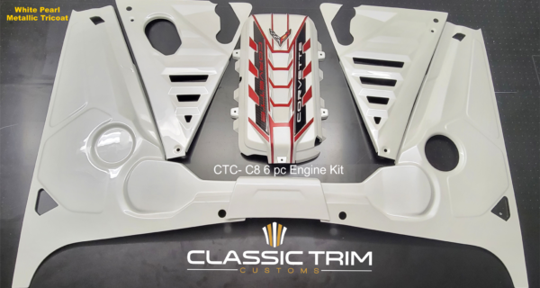 Classic Trim, Corvette LT2 Custom Painted Engine Dress Up Package C8 2020+