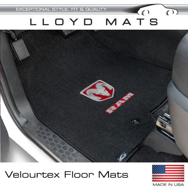 Corvette Velourtex Deck/Trunk Mat - Double Logo