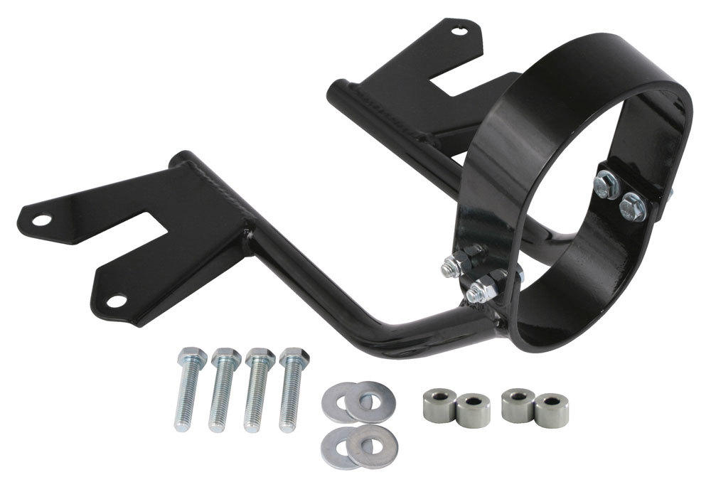 Competition Engr Drive Shaft Loop, Bolt-On, Steel, Black Powder Coat, GT, Ford Mustang 2005-10, Kit