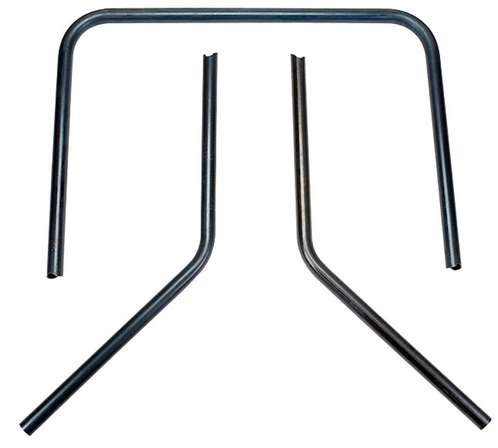 Competition Engr Roll Cage Conversion, Weld-On, 8 Point to 10 Point, 1-5/8" Diameter, 0.134" Wall, Steel, Natural, Ford Mustang