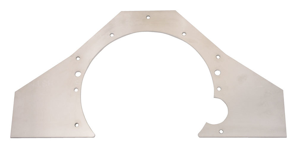 Competition Engr Motor Plate, Mid, 29-1/4 x 14-13/16 x 3/16 in, Frame Mounts, Aluminum, GM LS-Series, Each