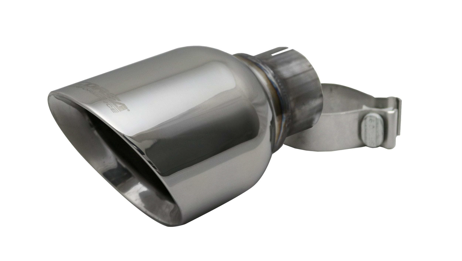 CORSA PERFORMANCE Exhaust Tip Pro Series Clamp-On 2-1/2 in Inlet 4-1/2 in Round