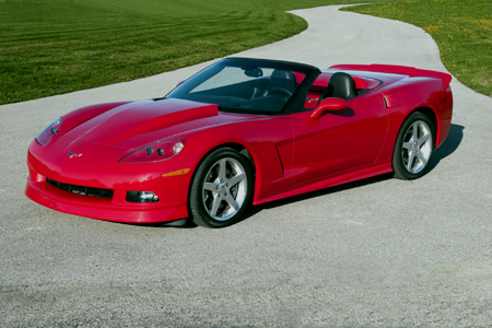 C6 Corvette Front Lip Spoiler / Splitter for Base Models