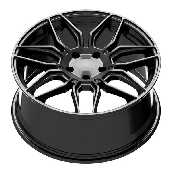 C8 Corvette Stingray and Z51 Models 19x8.5 Corvette (Front only)  Black  Rim, Reproduction, Single