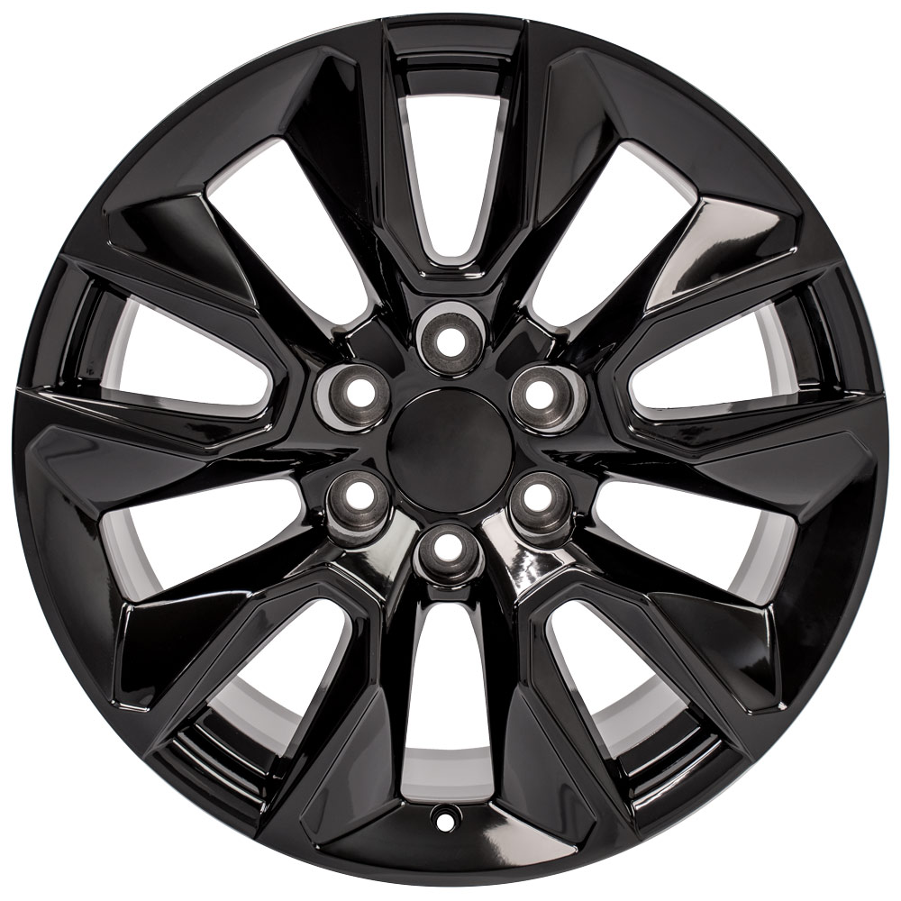 20" Replica Wheel fits Chevrolet Silverado 1500 RST,  CV32 Black 20x9