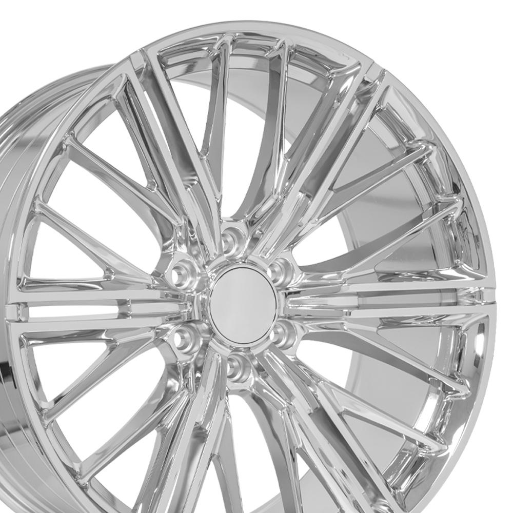 OE Wheels CV72 22x9.5 6x139.7 18et Chrome Wheel