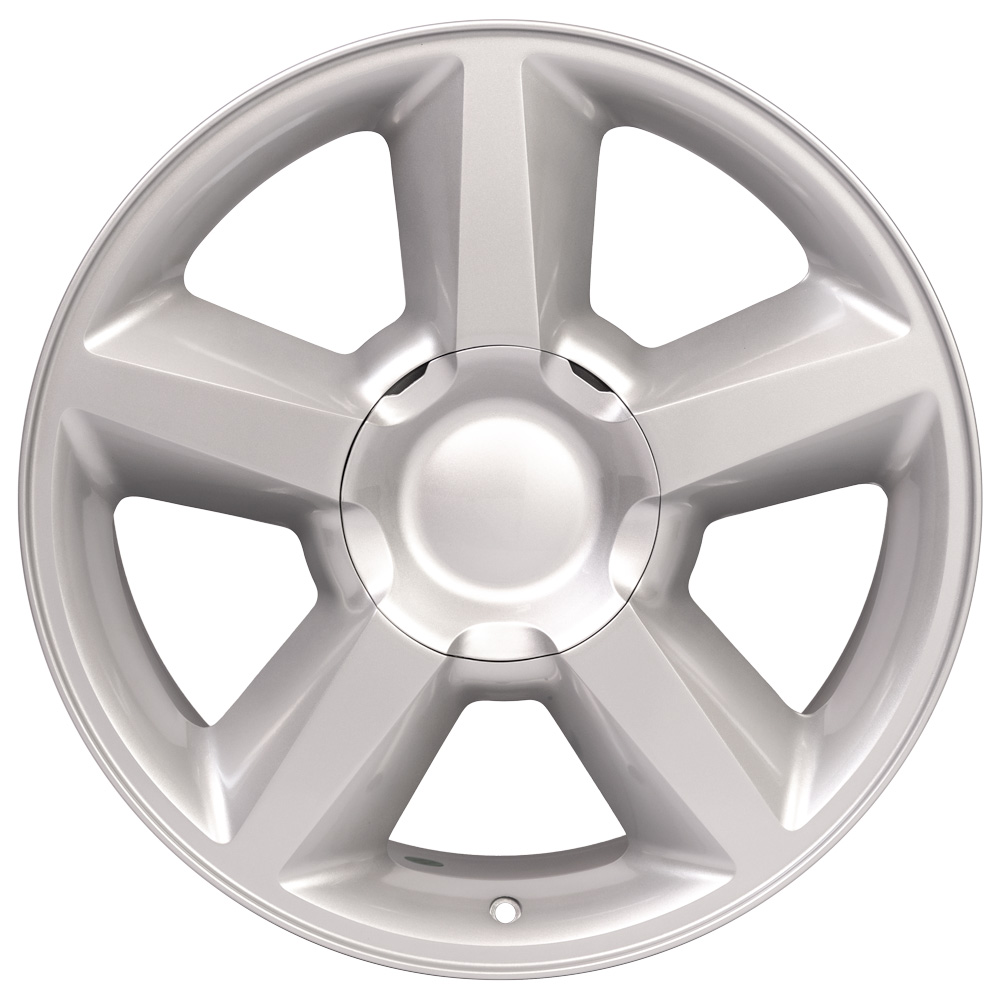 20" Replica Wheel fits Chevy Tahoe,  CV83 Silver 20x8.5